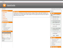 Tablet Screenshot of hompimpa.com